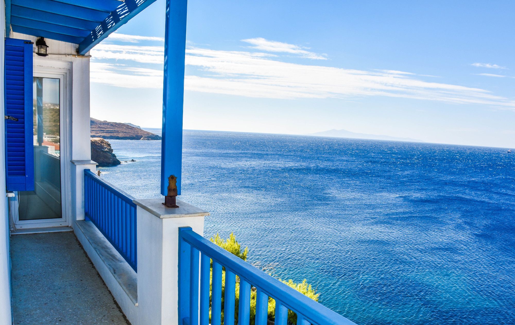 Villa Aegean Sea View Batsi Exterior foto
